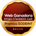 Premio Web Ganadora otorgado por Sodeint a Yobalia