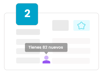 Ilustración del paso 2 en Yobalia: recepción de notificaciones de nuevos candidatos inscritos en tiempo real.